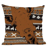 African Art Cushion Covers AlansiHouse 450mm*450mm 18 