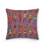 African Decorative Cushion Cover Pillow Case AlansiHouse Set 3 45x45cm 