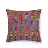 African Decorative Cushion Cover Pillow Case AlansiHouse Set 3 45x45cm 
