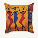 Stunning African Art Decorative Cushion Cover AlansiHouse 450mm*450mm 3 as picture 