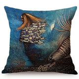 Abstract African Painting Sofa Pillow Case AlansiHouse 450mm*450mm K100-10 