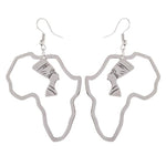 Africa Nefertiti Stainless Steel Earrings (Gold / Silver) AlansiHouse SR 