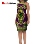 Africa Style Fashion Women Dress Ankara (Knee-Length) AlansiHouse 3 L 