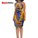 Africa Style Fashion Women Dress Ankara (Knee-Length) AlansiHouse 7 M 