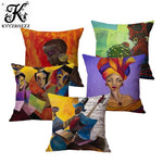 Africa Traditional Culture Art Decoration Cushion Cover AlansiHouse 