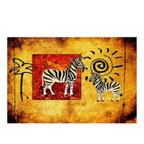Africa Zebra Canvas Art Painting AlansiHouse 20x30cm no frame PA987 