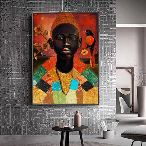 African Art Canvas Painting AlansiHouse 