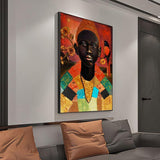 African Art Canvas Painting AlansiHouse 