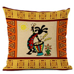 African Art Cushion Covers AlansiHouse 450mm*450mm 21 