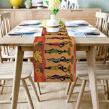 African Art Table Runner AlansiHouse 