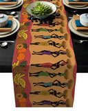 African Art Table Runner AlansiHouse 