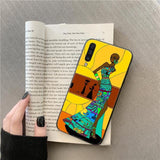 African Art (Woman Portraits) Phone Cover (Samsung models) AlansiHouse For Galaxy A30 A10 