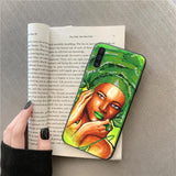 African Art (Woman Portraits) Phone Cover (Samsung models) AlansiHouse For Galaxy A30 A8 