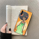 African Art (Woman Portraits) Phone Cover (Samsung models) AlansiHouse For Galaxy A40 A2 
