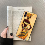 African Art (Woman Portraits) Phone Cover (Samsung models) AlansiHouse For Galaxy A40 A3 