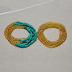African Body Waist Beads AlansiHouse Gold-color 