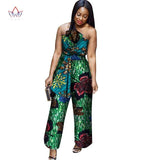 African Cotton Wax Print Romper umpsuit For Women AlansiHouse 15 XL 