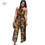 African Cotton Wax Print Romper umpsuit For Women AlansiHouse 5 XL 