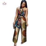 African Cotton Wax Print Romper umpsuit For Women AlansiHouse 7 XL 