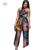 African Cotton Wax Print Romper umpsuit For Women AlansiHouse 8 XL 