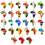 African Country Flag Pendants AlansiHouse 