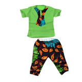 African Dashiki Design Top and Pants Set for Kids AlansiHouse Color 3 Suit S 