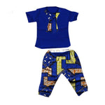African Dashiki Design Top and Pants Set for Kids AlansiHouse Color 6 Suit S 