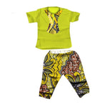 African Dashiki Design Top and Pants Set for Kids AlansiHouse Color 8 Suit S 