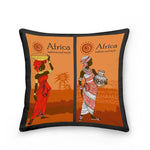 African Decorative Cushion Cover Pillow Case AlansiHouse Set 14 45x45cm 