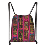 African Design Drawstring Bag AlansiHouse feizhou08 