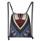 African Design Drawstring Bag AlansiHouse feizhou18 