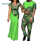 African Design Print Couples Formal Clothing Set AlansiHouse 10 XS 