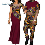 African Design Print Couples Formal Clothing Set AlansiHouse 3 XS 