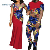 African Design Print Couples Formal Clothing Set AlansiHouse 7 XS 