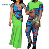 African Design Print Couples Formal Clothing Set AlansiHouse 9 XS 