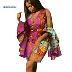 African Design Print Draped Dresses for Women AlansiHouse 11 XS 