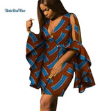 African Design Print Draped Dresses for Women AlansiHouse 7 XS 