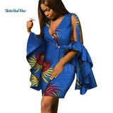 African Design Print Draped Dresses for Women AlansiHouse 9 XS 