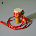 African Drum Pendant Necklace AlansiHouse E 