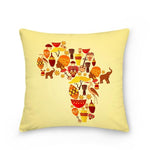 African Ethnic Cushion Cover AlansiHouse Set 5 45x45cm 