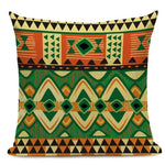 African Ethnic Style Geometric Printing Cushion Covers AlansiHouse 450mm*450mm 19 