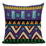 African Ethnic Style Geometric Printing Cushion Covers AlansiHouse 450mm*450mm 20 