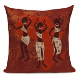 African Ethnic Style Geometric Printing Cushion Covers AlansiHouse 450mm*450mm 21 