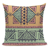 African Ethnic Style Pattern Cushion Covers AlansiHouse 450mm*450mm 4 