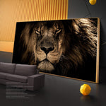 African Lion Wall Canvas Painting AlansiHouse 