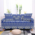African Pattern Elastic Sofa Covers AlansiHouse Color 11 2 Seat(145-185cm) 