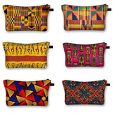 African Print Fashion Cosmetic Bag AlansiHouse 