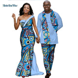 African Print Formal Couples Clothing AlansiHouse 