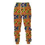 African Print Tracksuit Set (2 Piece) AlansiHouse Pants-B L China