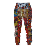 African Print Tracksuit Set (2 Piece) AlansiHouse Pants-F L China